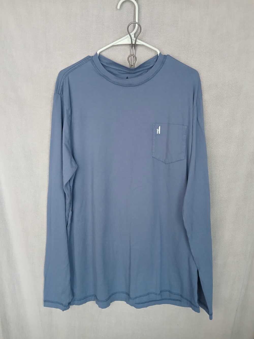 Johnnie-O Men's Top Brennan Long Sleeve Shirt WAKE Color